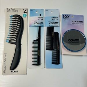 Hair bundle (conair/scunci) 10 piece